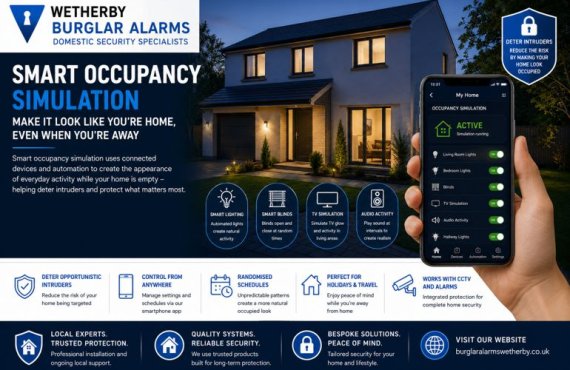 Wetherby Burglar Alarms: Why Smart Occupancy Simulation Is Becoming Popular In Modern Domestic Security Systems