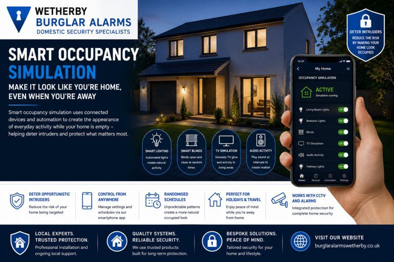 Wetherby Burglar Alarms: Why Smart Occupancy Simulation Is Becoming Popular In Modern Domestic Security Systems