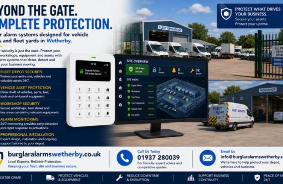 Wetherby Vehicle Depots and Fleet Yards: Why Perimeter Security Alone Is Not Enough